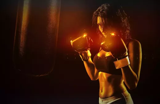 O que é um estilo de contra-ataque no boxe?